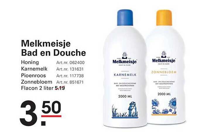 Melkmeisje Bad en Douche