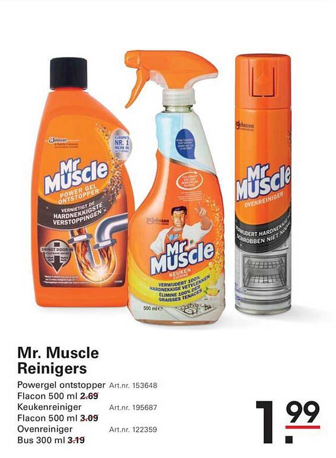 Mr. Muscle Reinigers