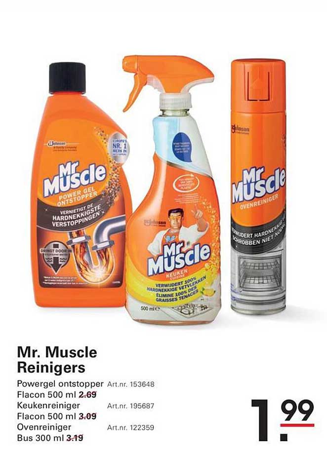 Mr. Muscle Reinigers