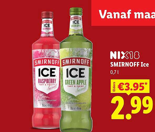 NIX18 SMIRNOFF Ice 0,7 l