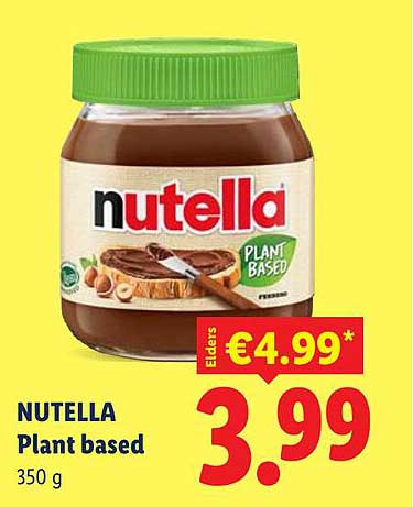 NUTELLA Plant based