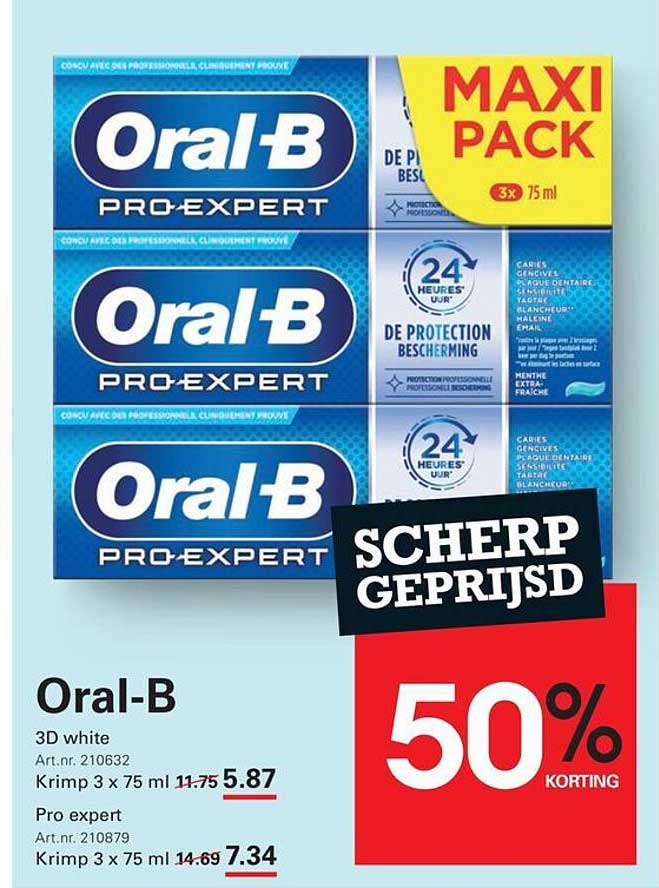Oral-B 3D white