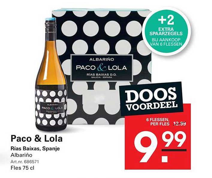 Paco & Lola Rías Baíxas, Spanje Albariño