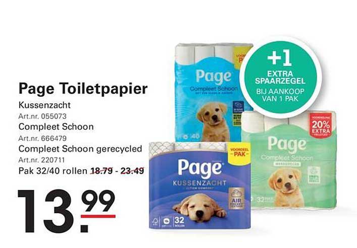 Page Toiletpapier
