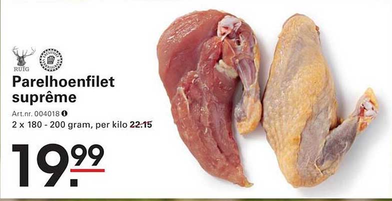 Parelhoenfilet suprême