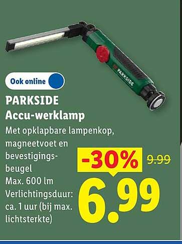 PARKSIDE Accu-werklamp