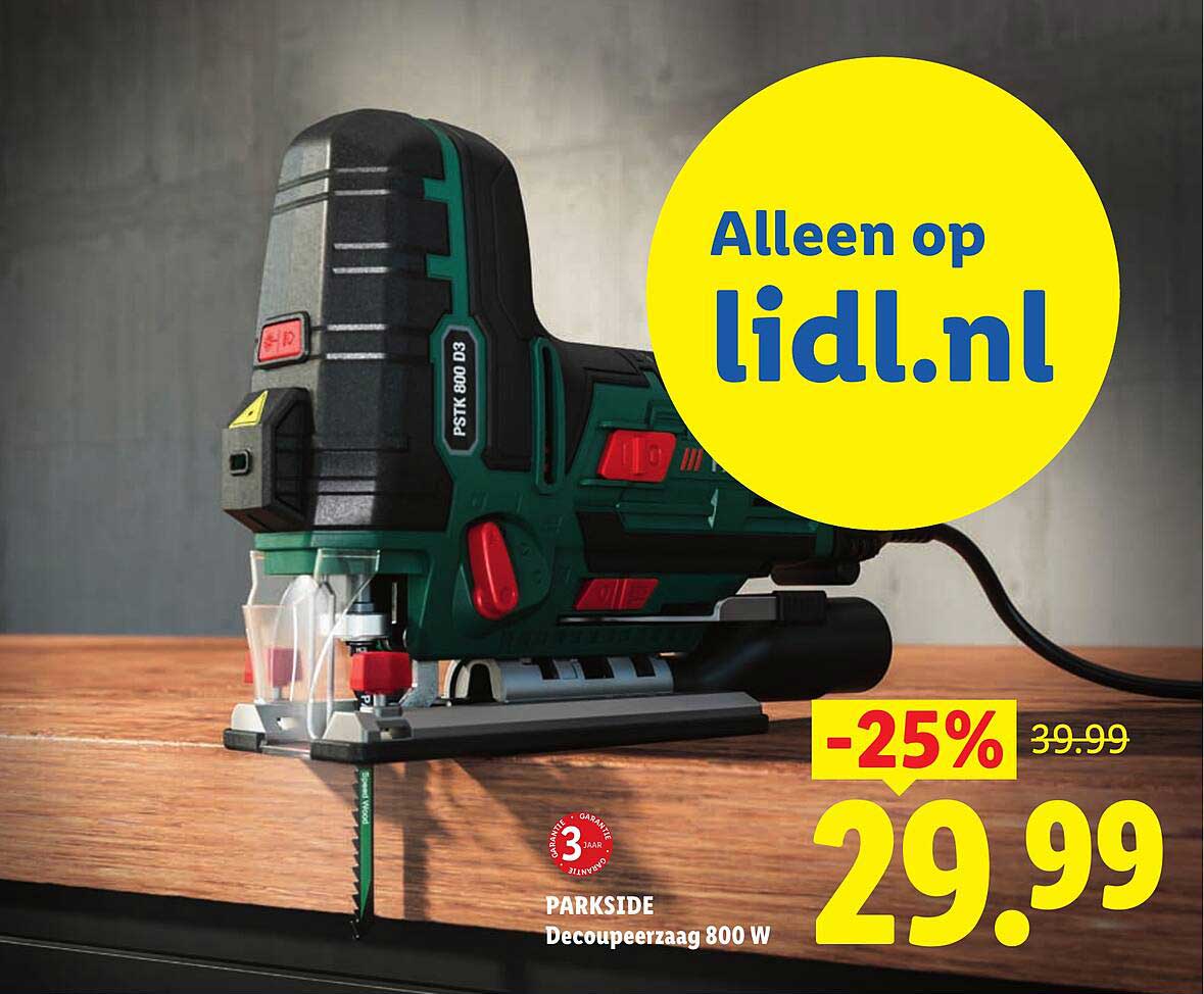 PARKSIDE Decoupeerzaag 800 W