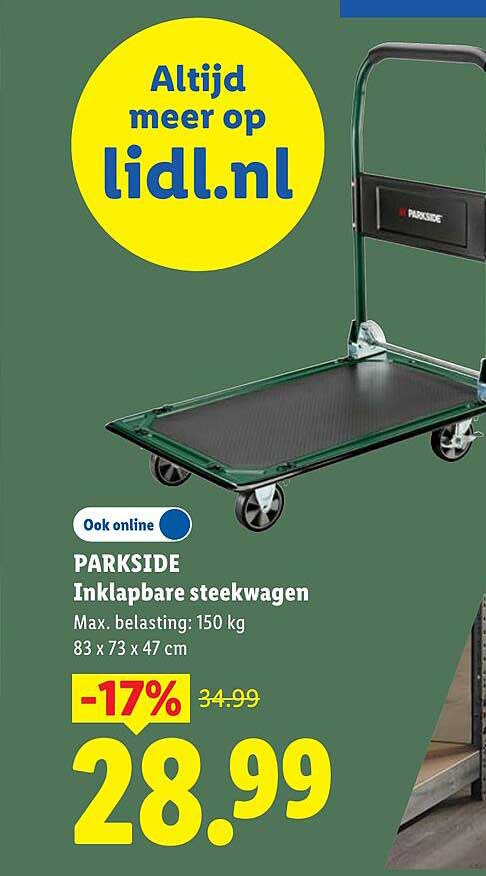 PARKSIDE Inklapbare steekwagen