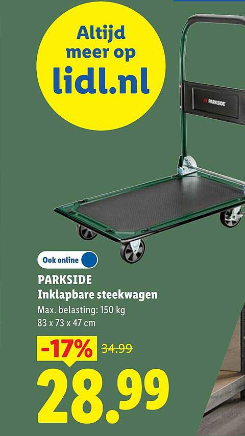 PARKSIDE Inklapbare steekwagen