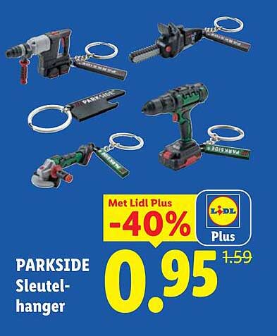 PARKSIDE Sleutel-hanger Met Lidl Plus -40%