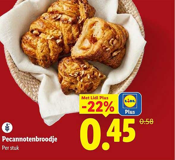 Pecannotenbroodje