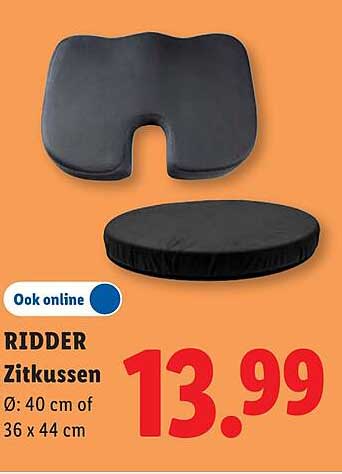 RIDDER Zitkussen