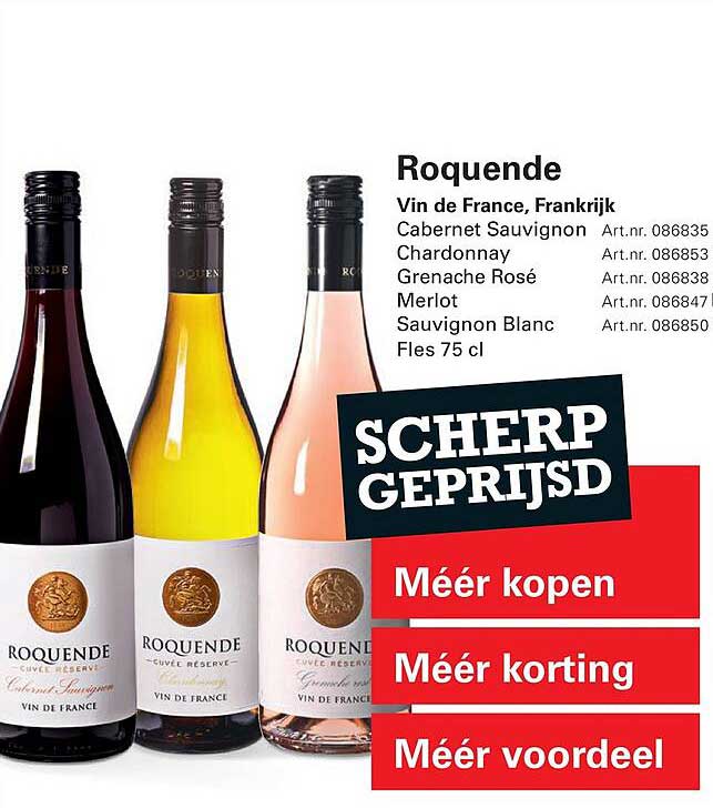 Roquende Vin de France, Frankrijk - Scherp geprijsd