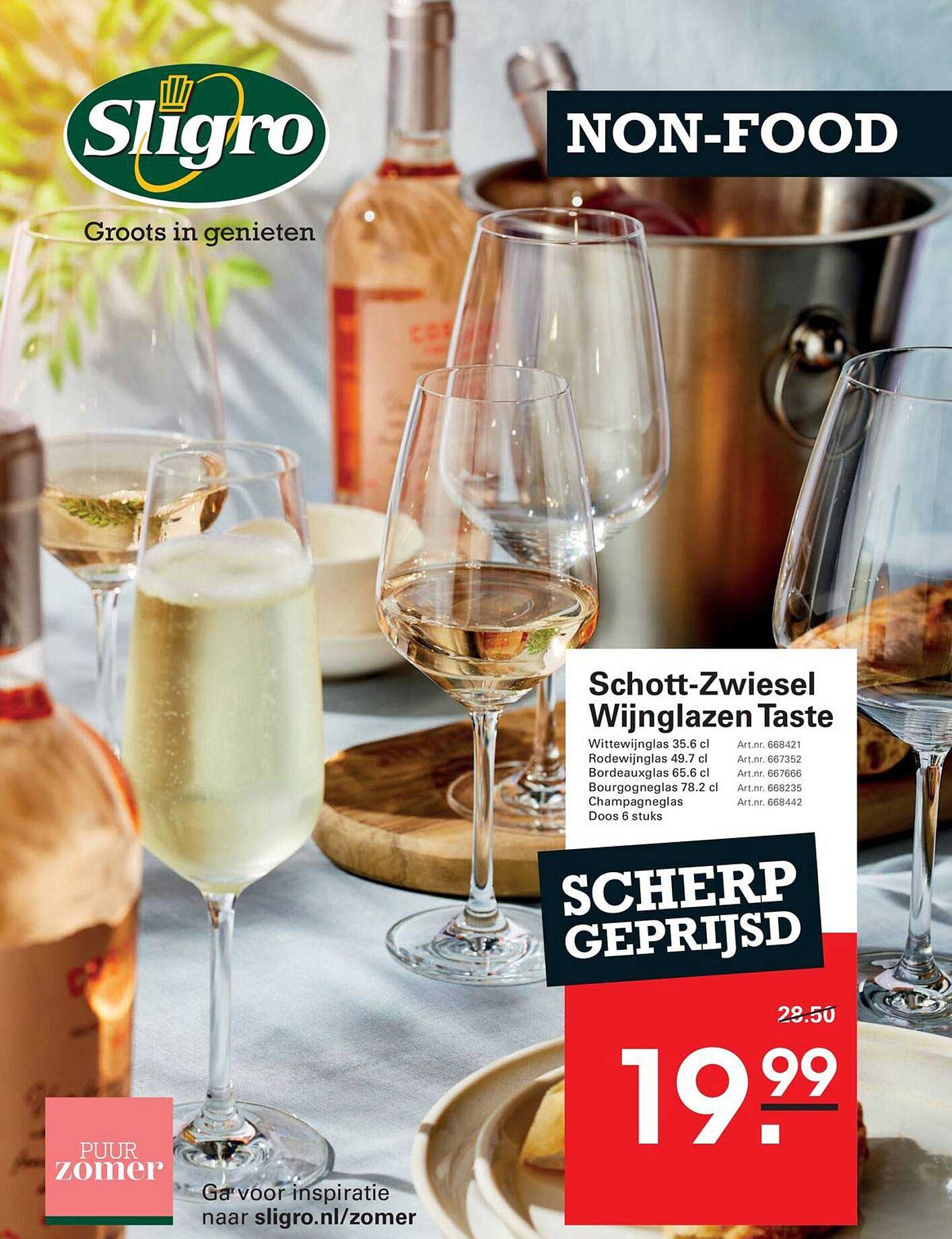 Schott-Zwiesel Wijnglazen Taste SCHERP GEPRIJSD