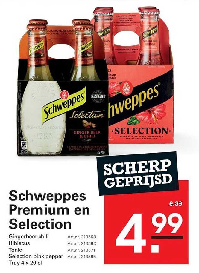 Schweppes Premium en Selection