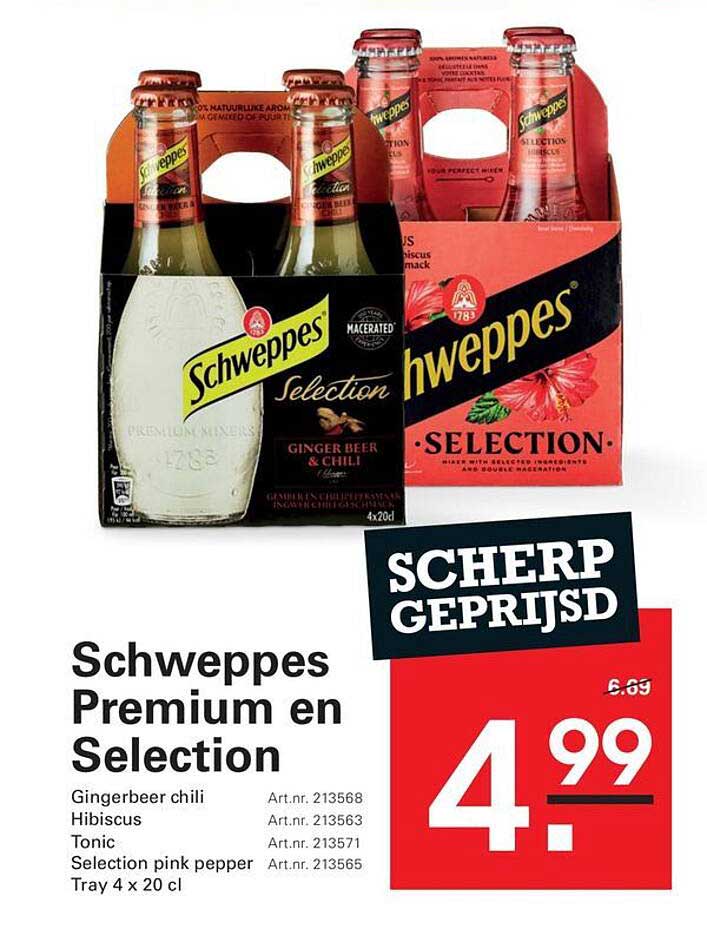 Schweppes Premium en Selection