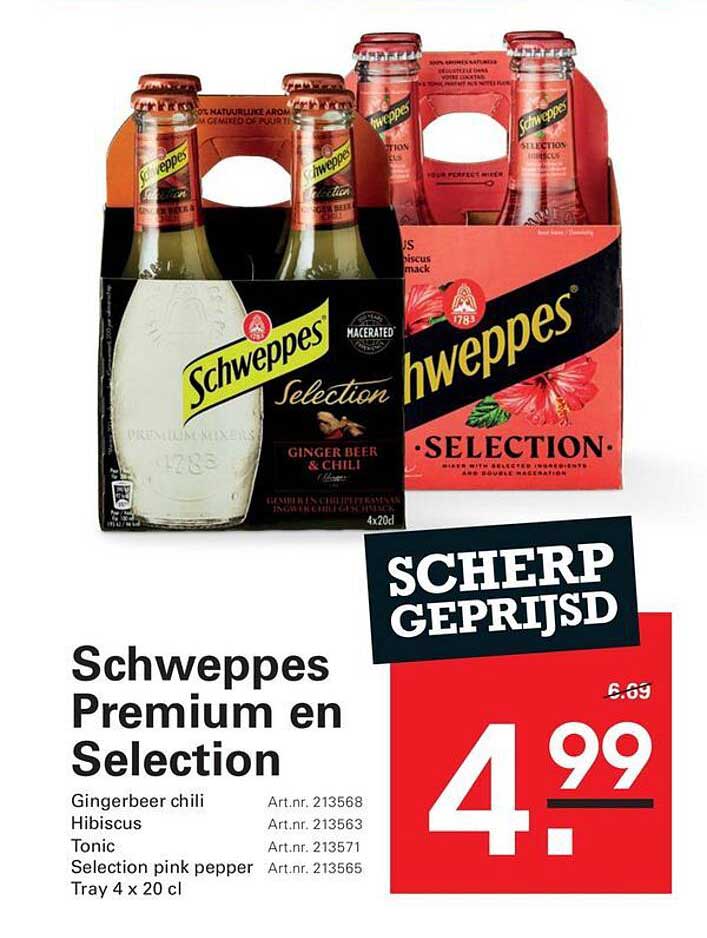 Schweppes Premium en Selection
