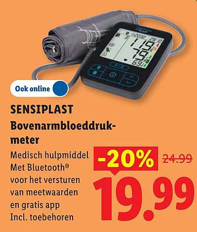 SENSIPLAST Bovenarmbloeddruk-meter