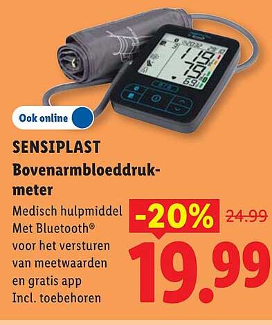 SENSIPLAST Bovenarmbloeddrukmeter -20%