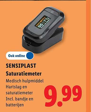 SENSIPLAST Saturatiemeter