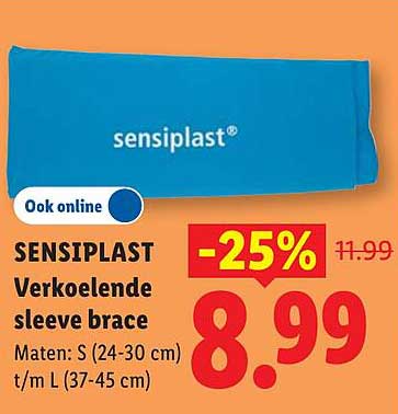 SENSIPLAST Verkoelende sleeve brace