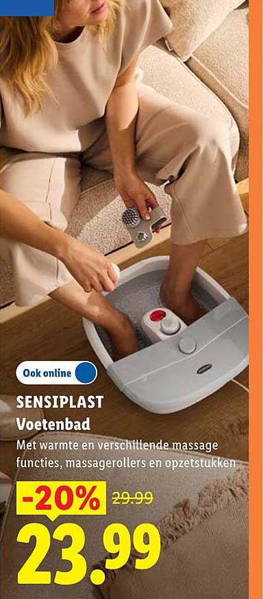 SENSIPLAST Voetenbad
