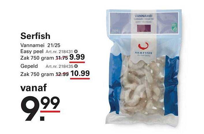 Serfish Vannamei 21/25 Easy peel