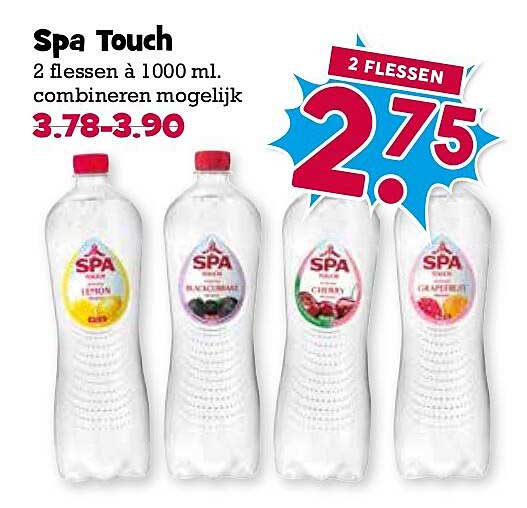 Spa Touch 2 flessen à 1000 ml. combineren mogelijk 2 FLLESSEN