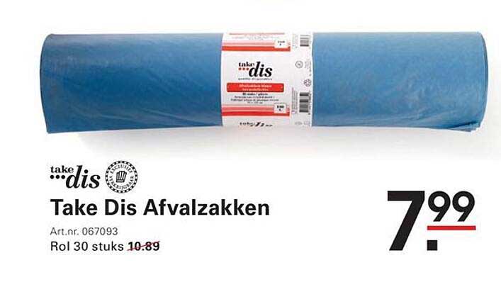 Take Dis Afvalzakken