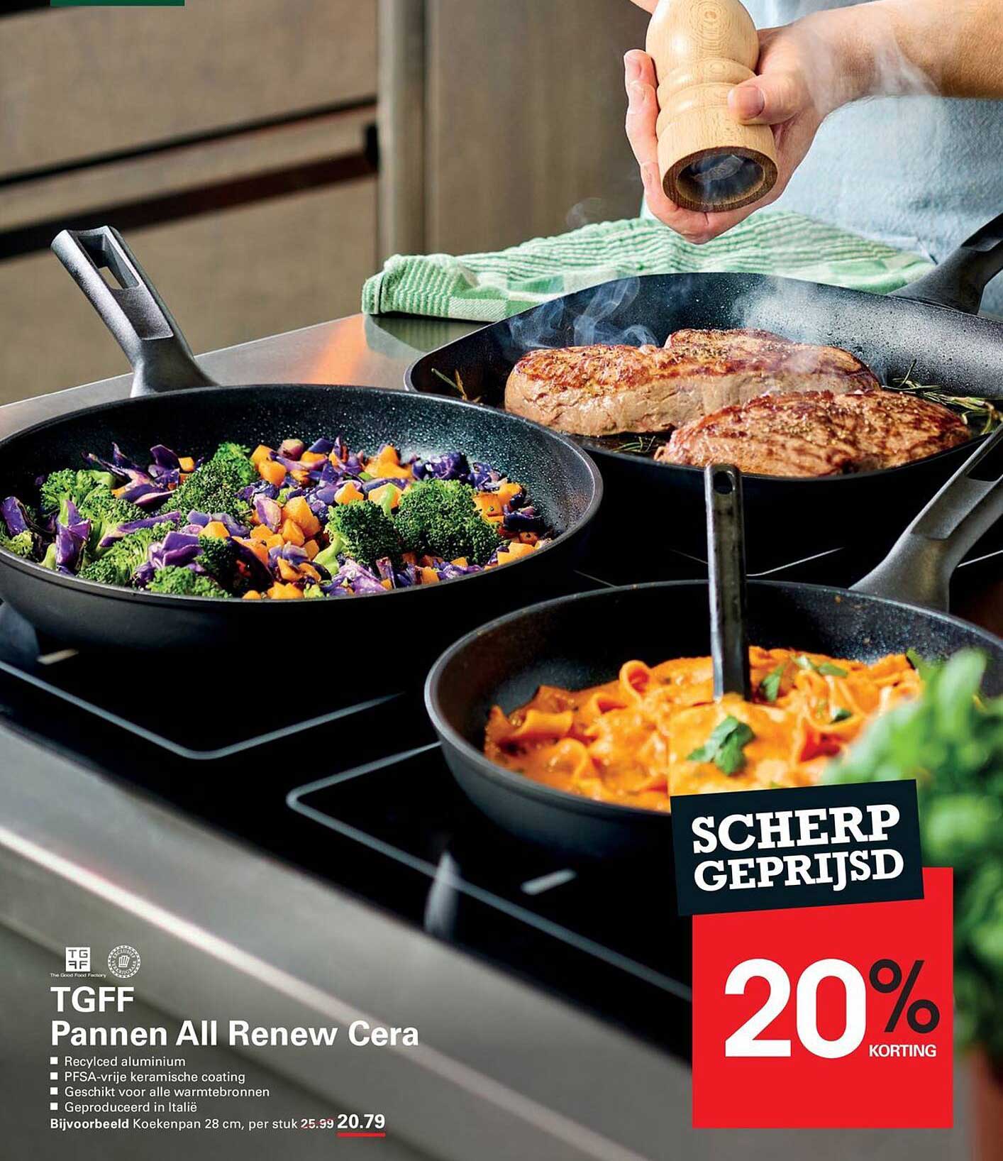 TGFF Pannen All Renew Cera 20% korting