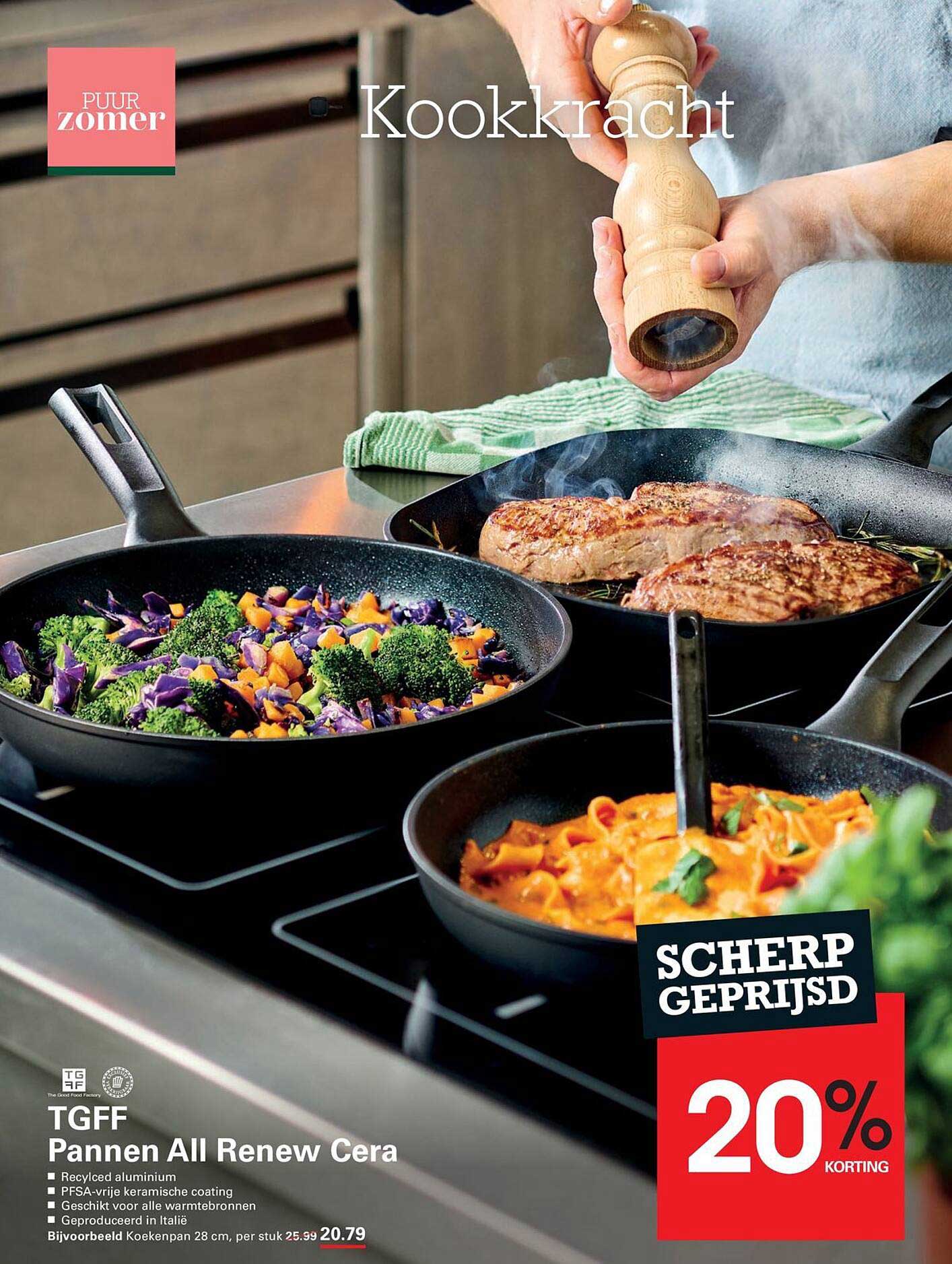 TGFF Pannen All Renew Cera - Scherp geprijsd 20% korting