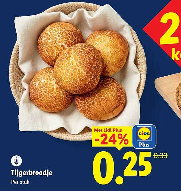 Tijgerbroodje