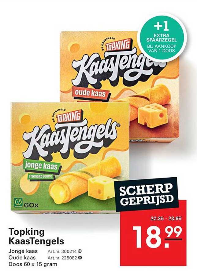 Topking Kaastengels