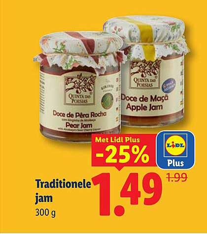 Traditionele jam -25%