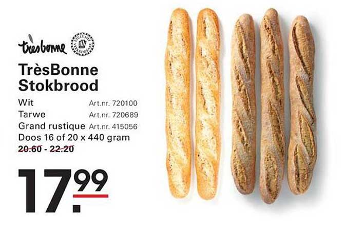 TrêsBonne Stokbrood