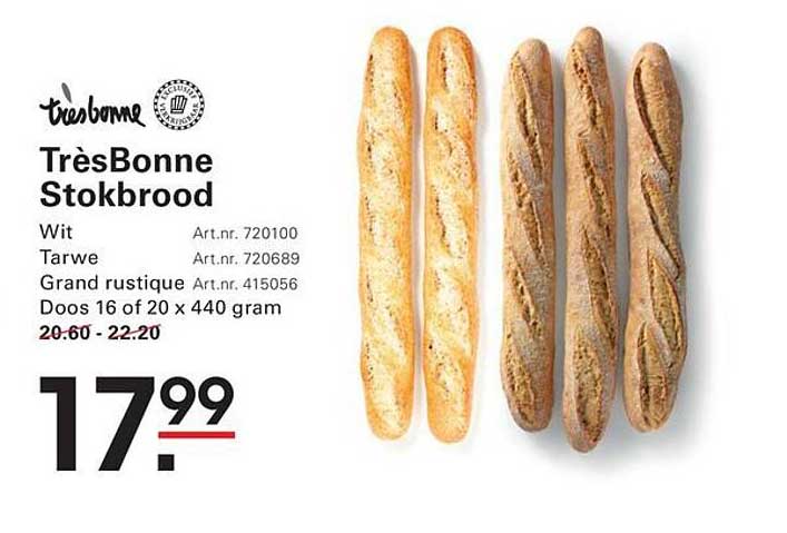TrèsBonne Stokbrood