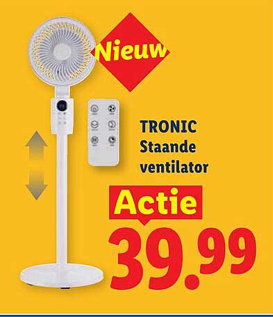 TRONIC Staande ventilator Actie