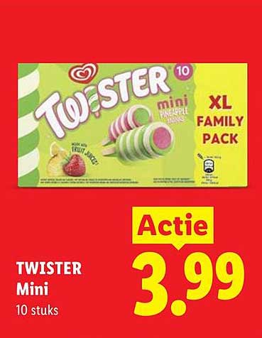 TWISTER Mini 10 stuks