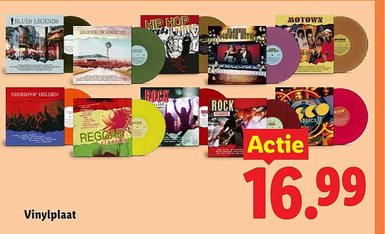 Vinylplaat Actie