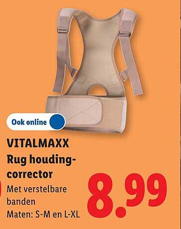 VITALMAXX Rug houding-corrector