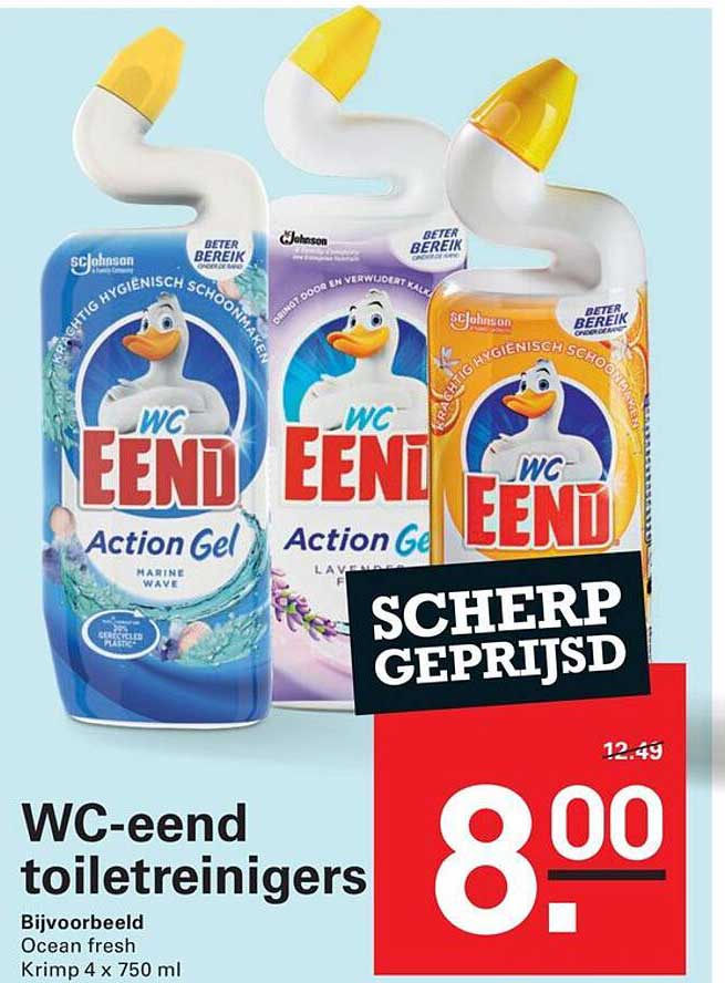 WC-eend toiletreinigers