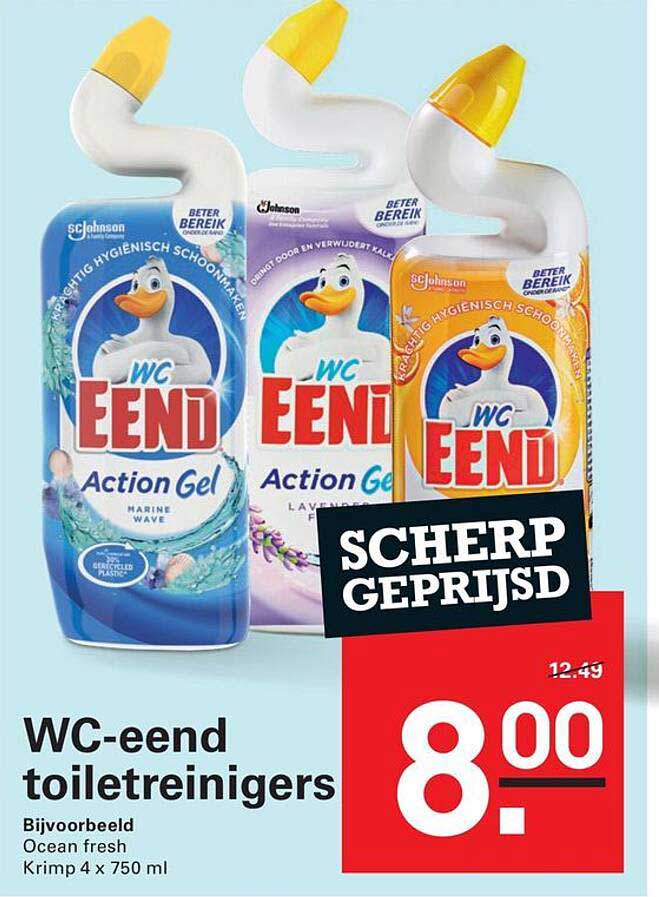 WC-eend toiletreinigers