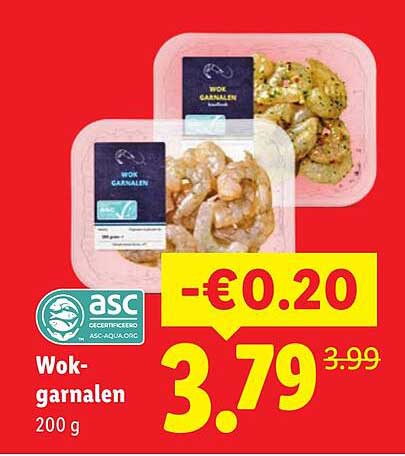 Wok-garnalen 200 g