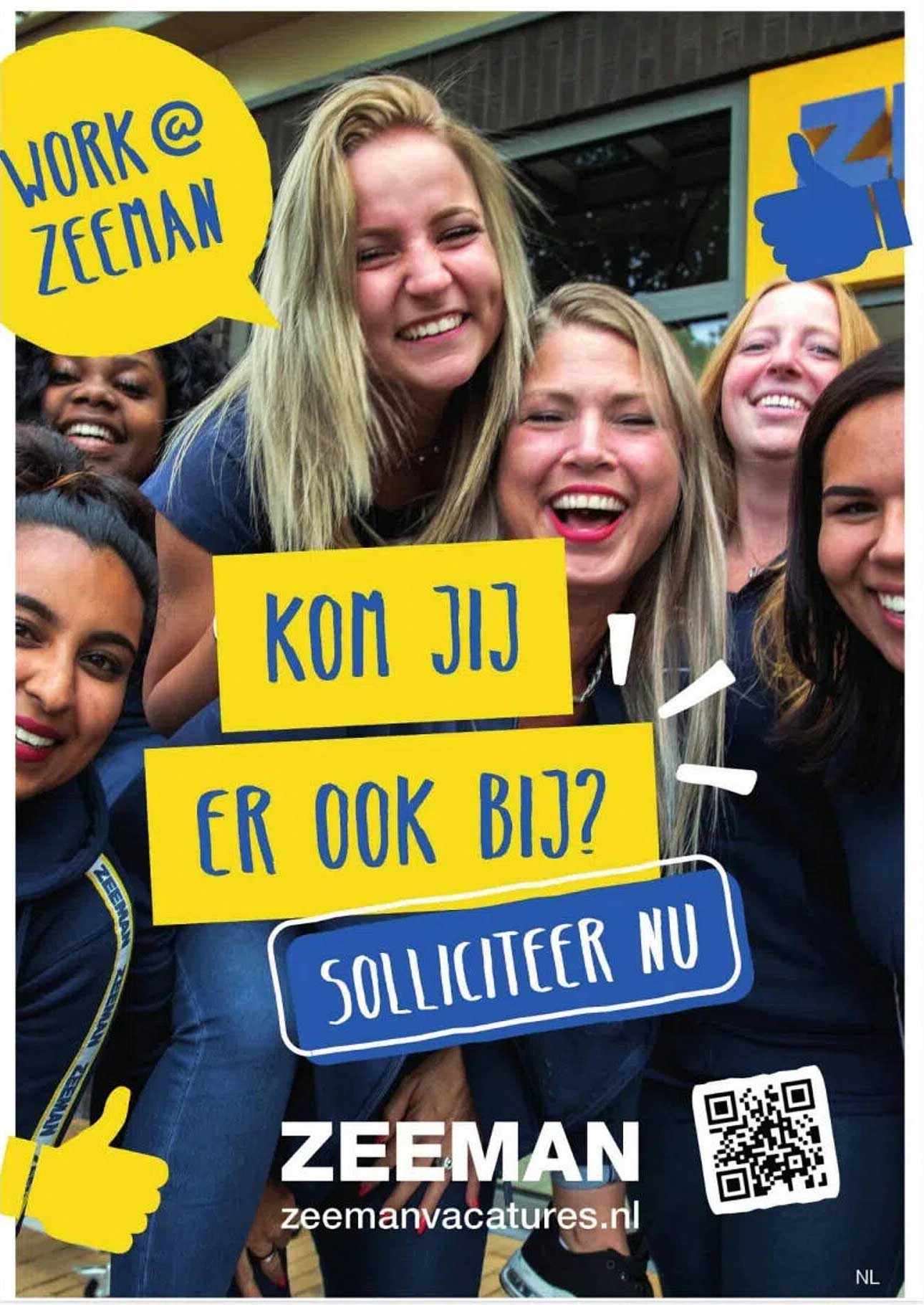 WORK @ ZEEMAN - KOM JIJ ER OOK BIJ? SOLLICITEER NU