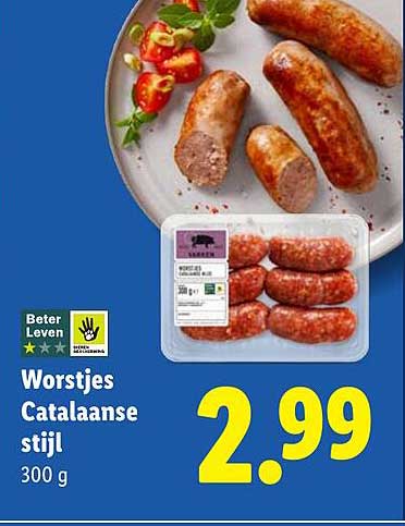 Worstjes Catalaanse stijl 300 g