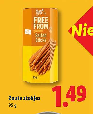 Zoute stokjes 95 g