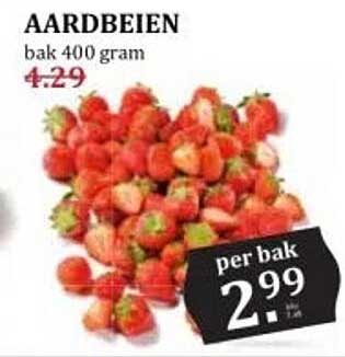 AARDBEIEN bak 400 gram