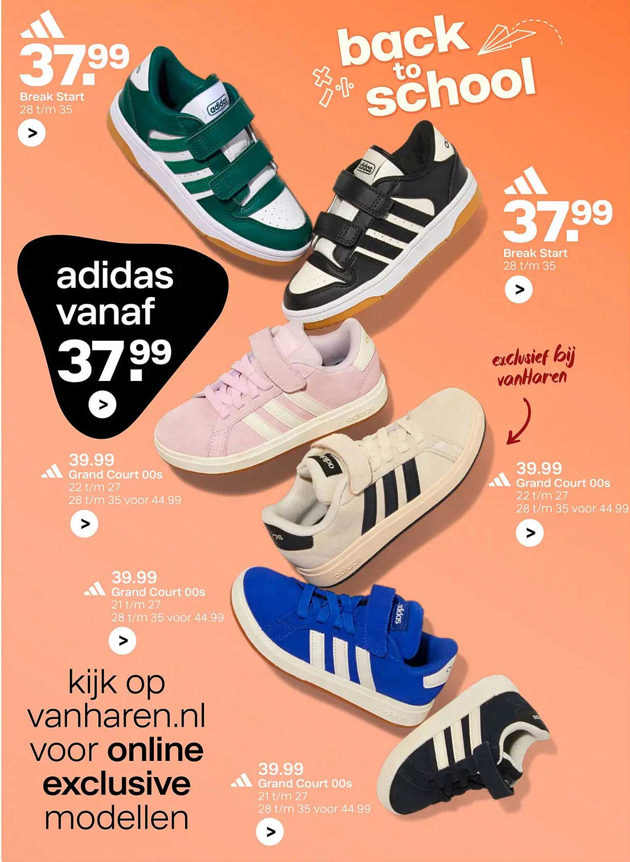 adidas vanaf 37.99