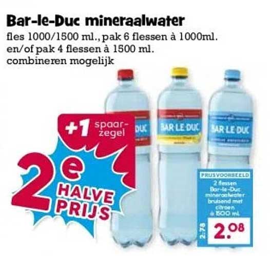 Bar-le-Duc mineraalwater