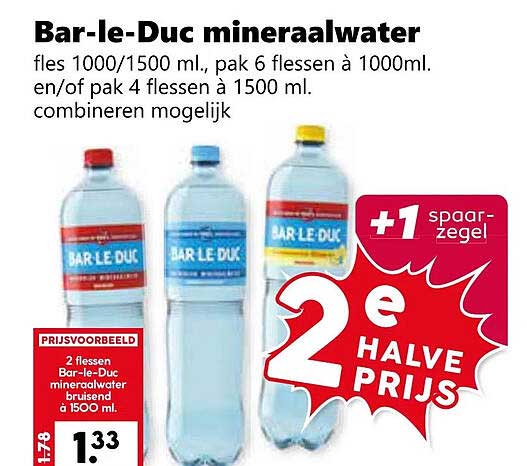 Bar-le-Duc mineraalwater